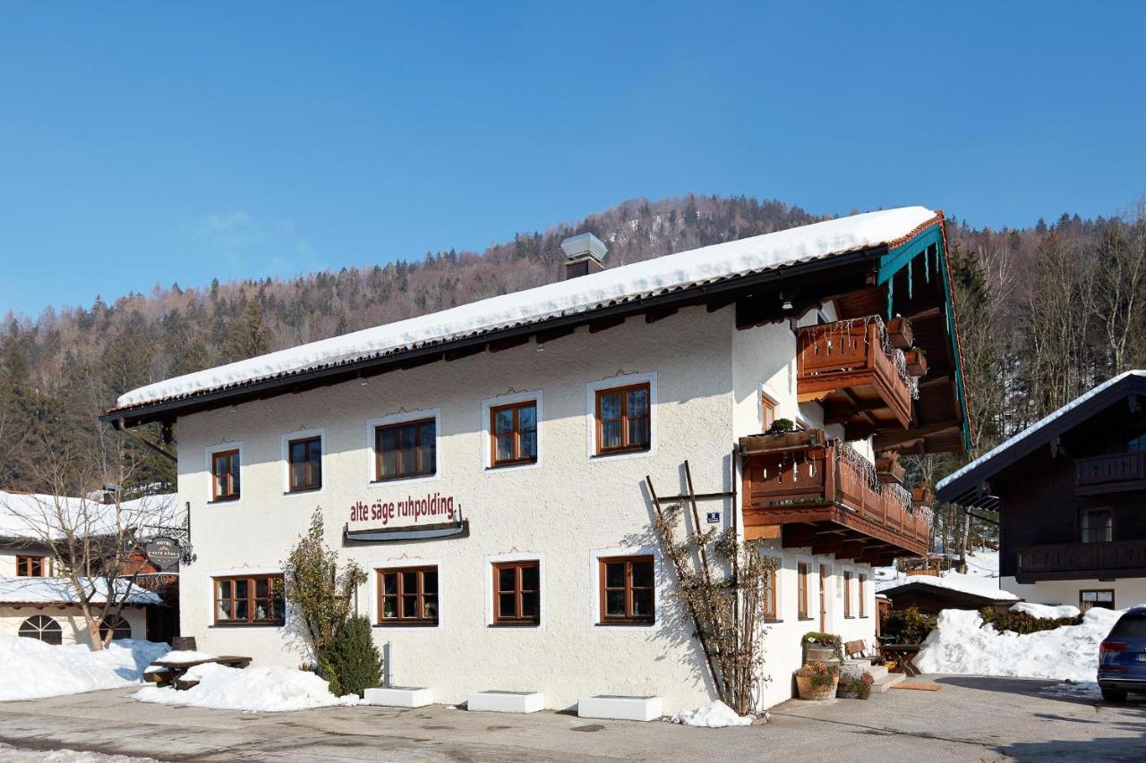 Hotel Garni Alte Saege Рупольдинг Экстерьер фото