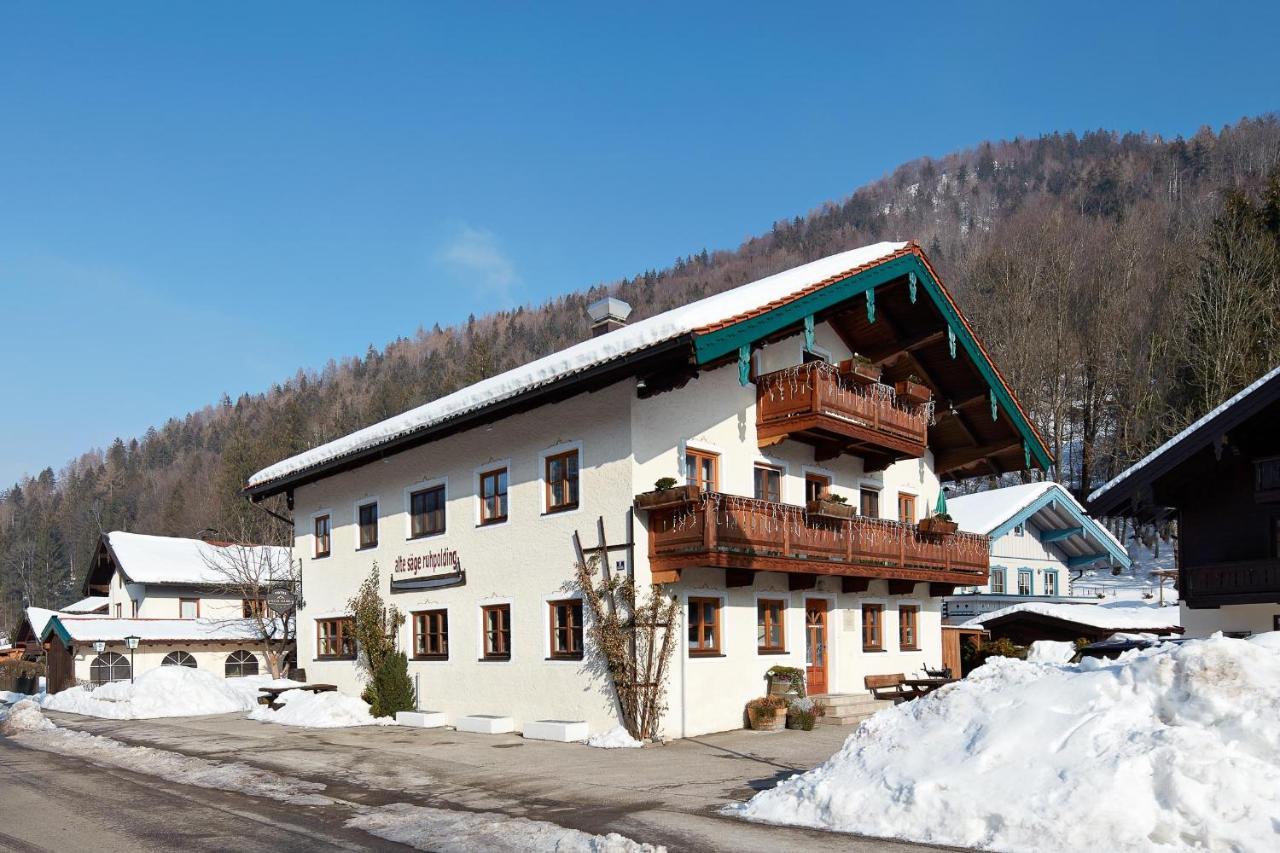 Hotel Garni Alte Saege Рупольдинг Экстерьер фото